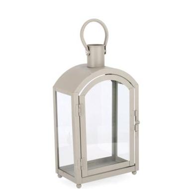 Lanterna cm.32 Metallo Jillian Grigia |Bizzotto_618