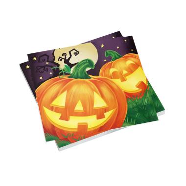 Tovagliolo Halloween con Zucche cm.33x33 Set pz.20 |Fyasa_ 988