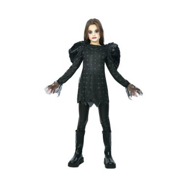 Costume Angelo Nero |Bambina _F3_04330