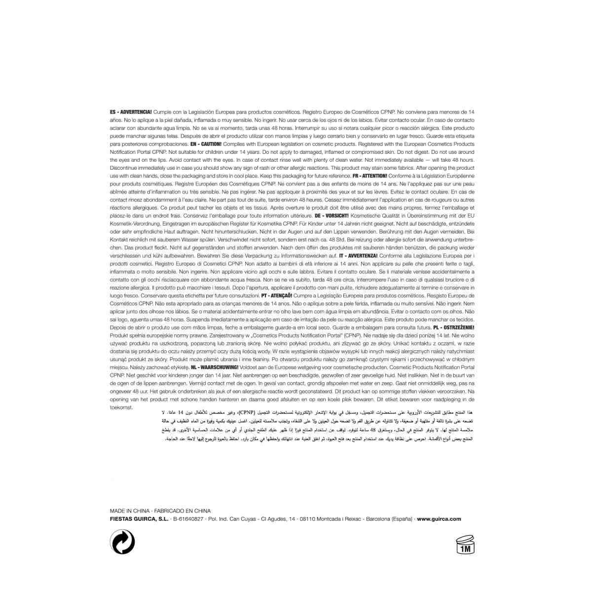 Sangue Scenico Sacca ml.30 |Guirca_031