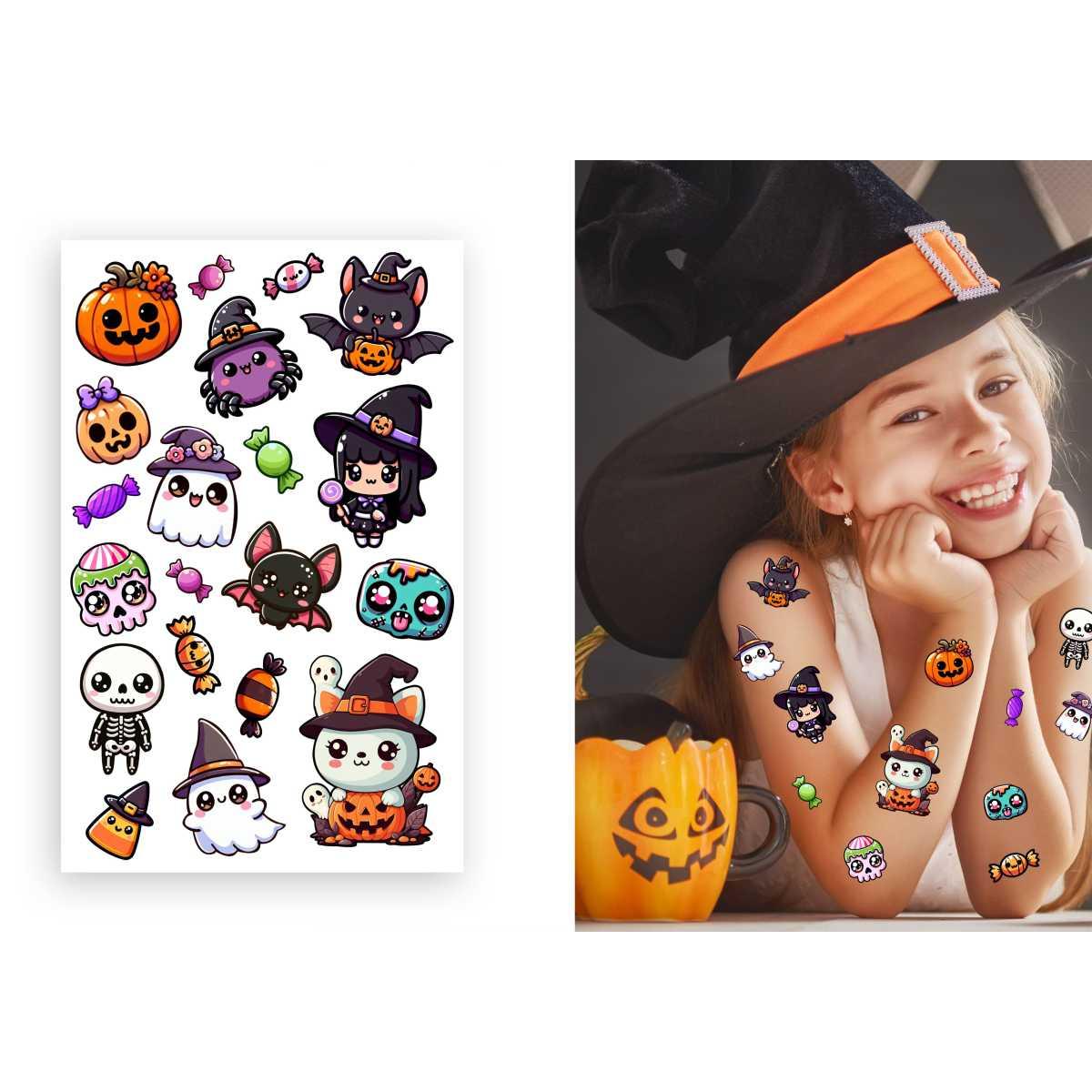 Tatuaggi Corpo Halloween Rimovibili Assortiti |Guirca_392