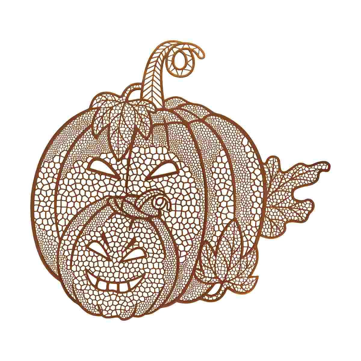 Tovaglietta Sottopiatto PVC Halloween con Zucca cm.Ã?38 |Guirca_138