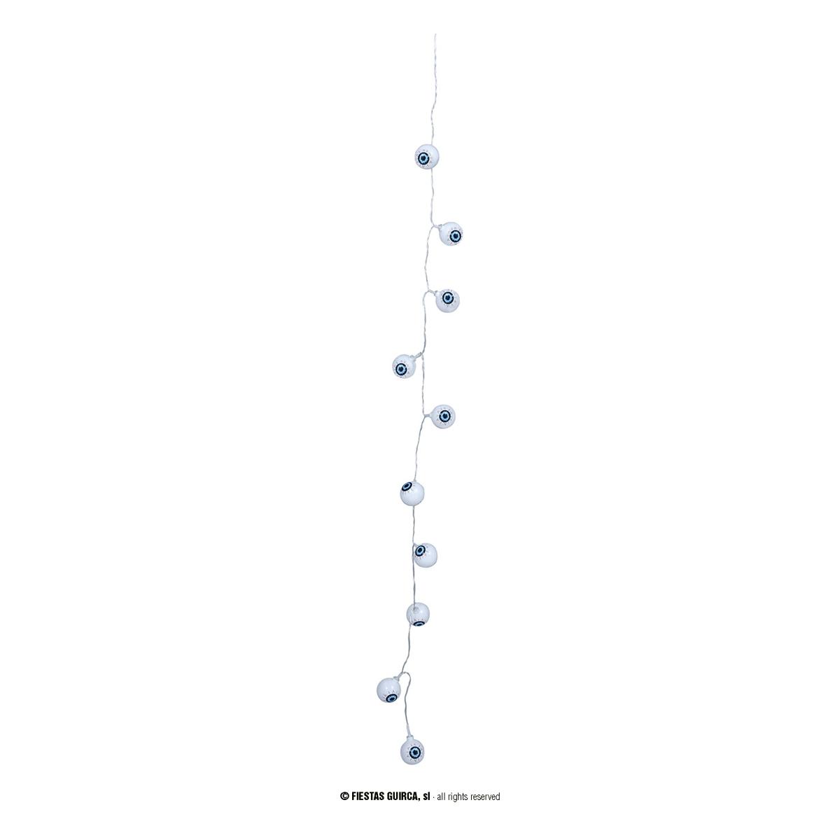 Festone Halloween Occhi Luminosi cm.130 |Guirca_968