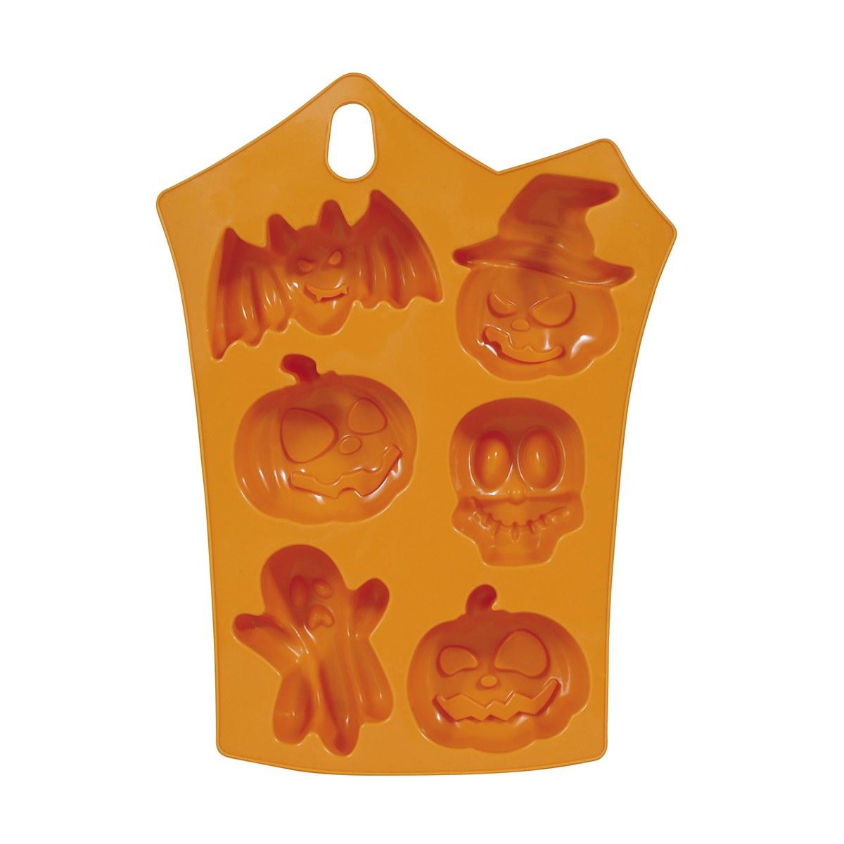 Stampo Silicone Halloween Biscotti con Soggetti Ass. Set pz.6 |Guirca_125