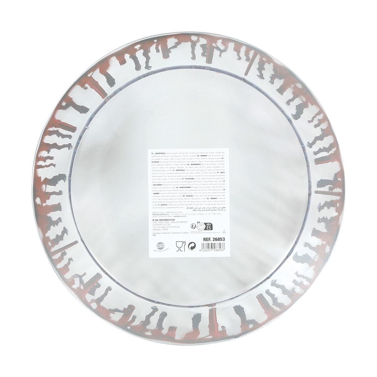 Ciotola Halloween PVC Insanguinata cm.Ã˜25 |Guirca_537