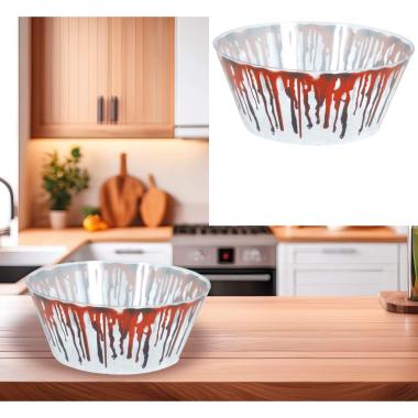 Ciotola Halloween PVC Insanguinata cm.Ã˜25 |Guirca_537