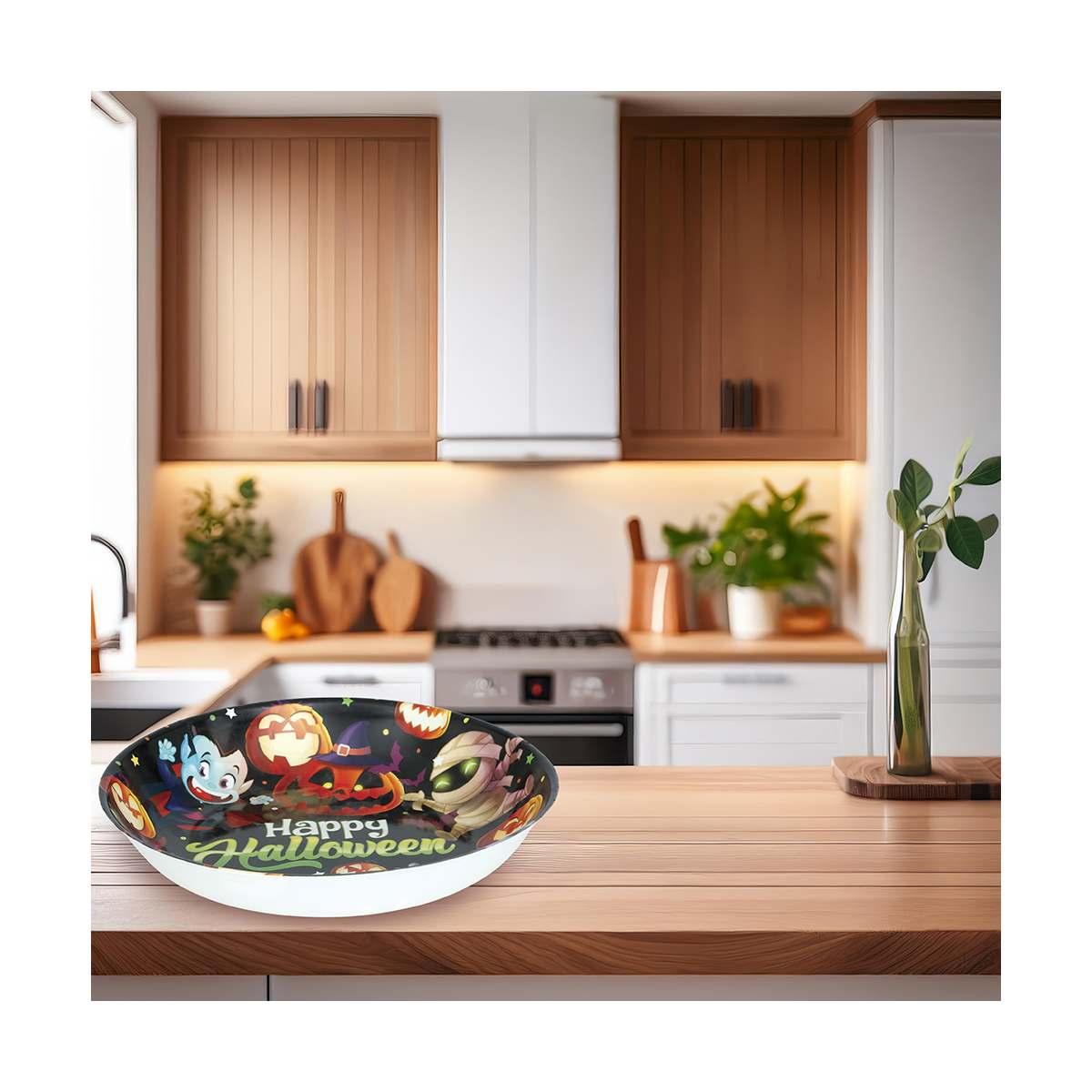 Ciotola Halloween PVC Happy Halloween cm.Ã˜32 |Guirca_145