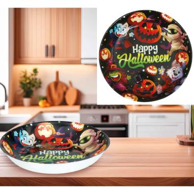 Ciotola Halloween PVC Happy Halloween cm.Ã˜32 |Guirca_145