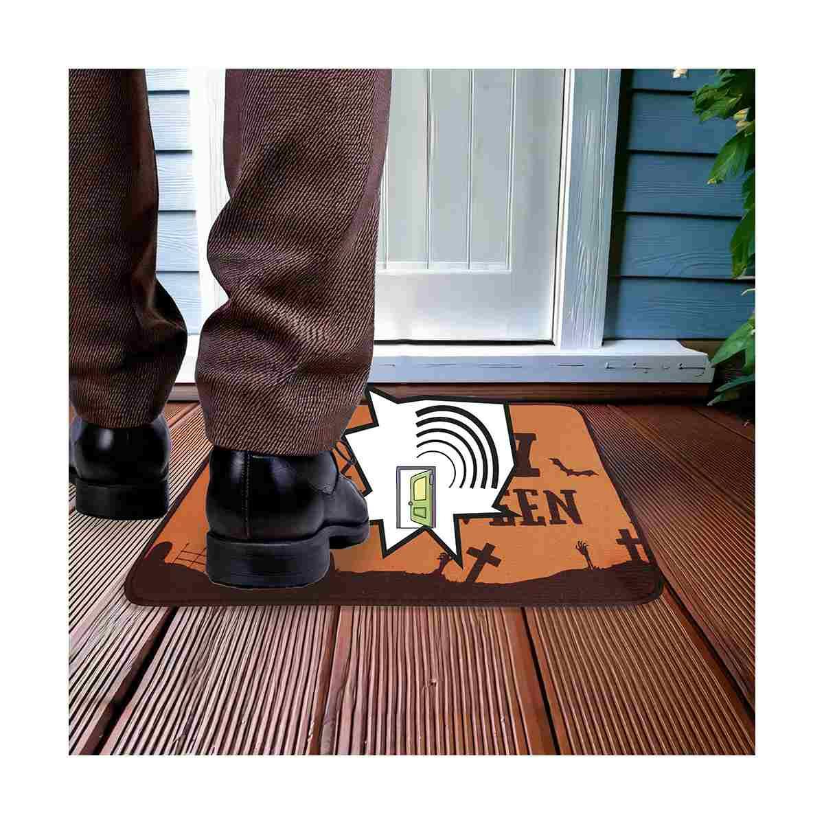 Tappeto Halloween con Dispositivo Sonoro cm.34x25 |Guirca_921