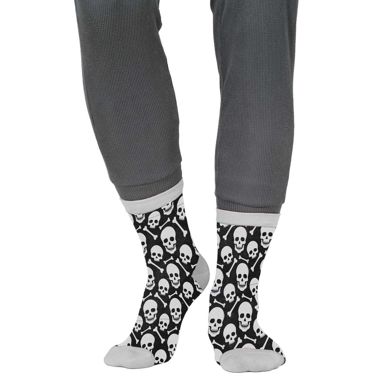 Calzini Halloween con Teschi e Ossa |Guirca_020