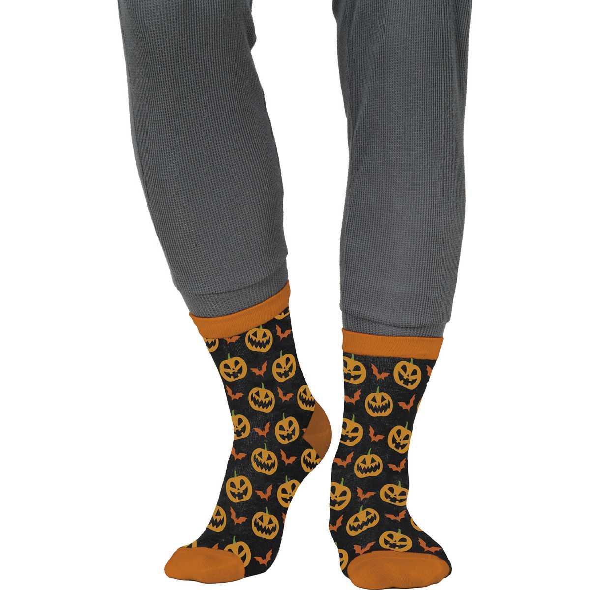 Calzini Halloween con Zucche |Guirca_037