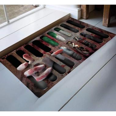 Tappeto Halloween con Clown cm.60x40 |Guirca_147