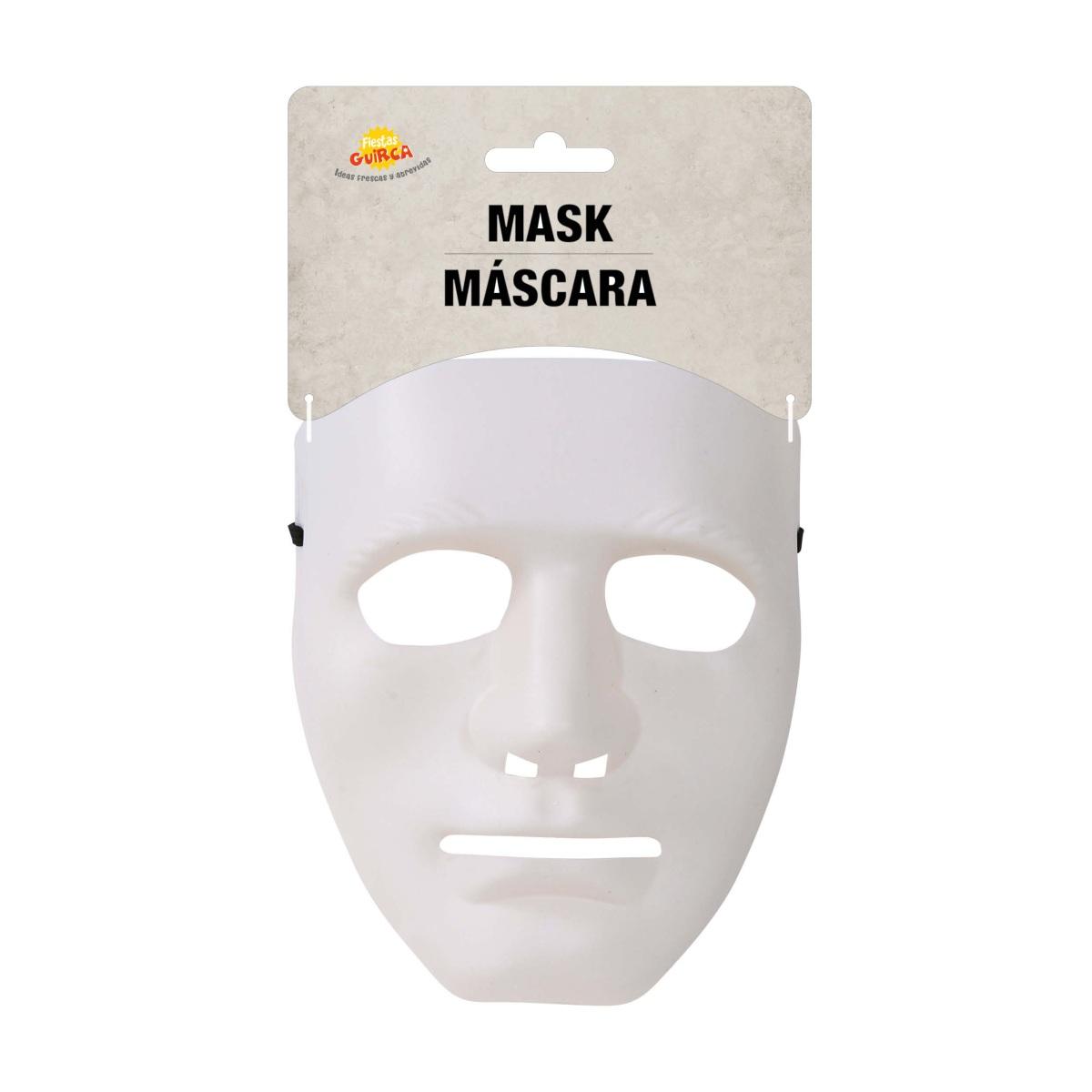 Maschera Viso PVC Bianca |Guirca_588