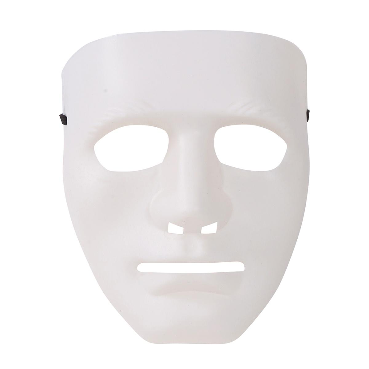 Maschera Viso PVC Bianca |Guirca_588