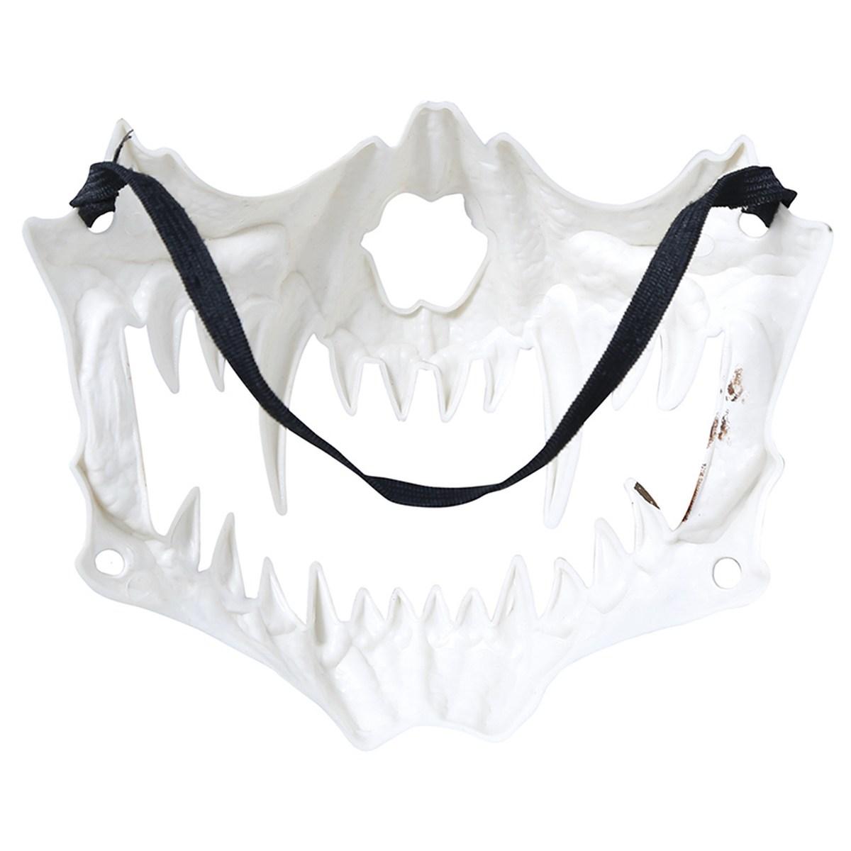 Maschera Viso PVC Horror con Zanne |Guirca_155