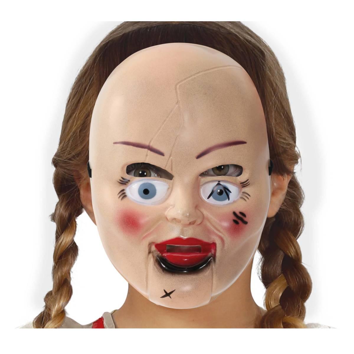Maschera Viso PVC Horror Bambola del Terrore |Guirca_469