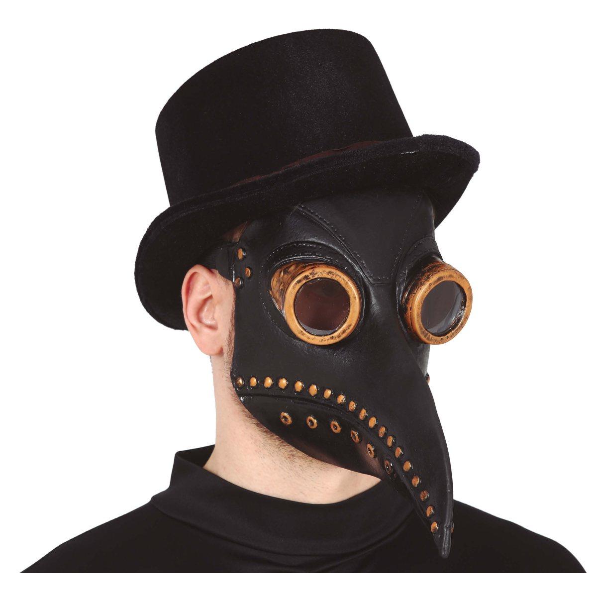 Maschera Viso Lattice Peste Nera Steampunk |Guirca_841