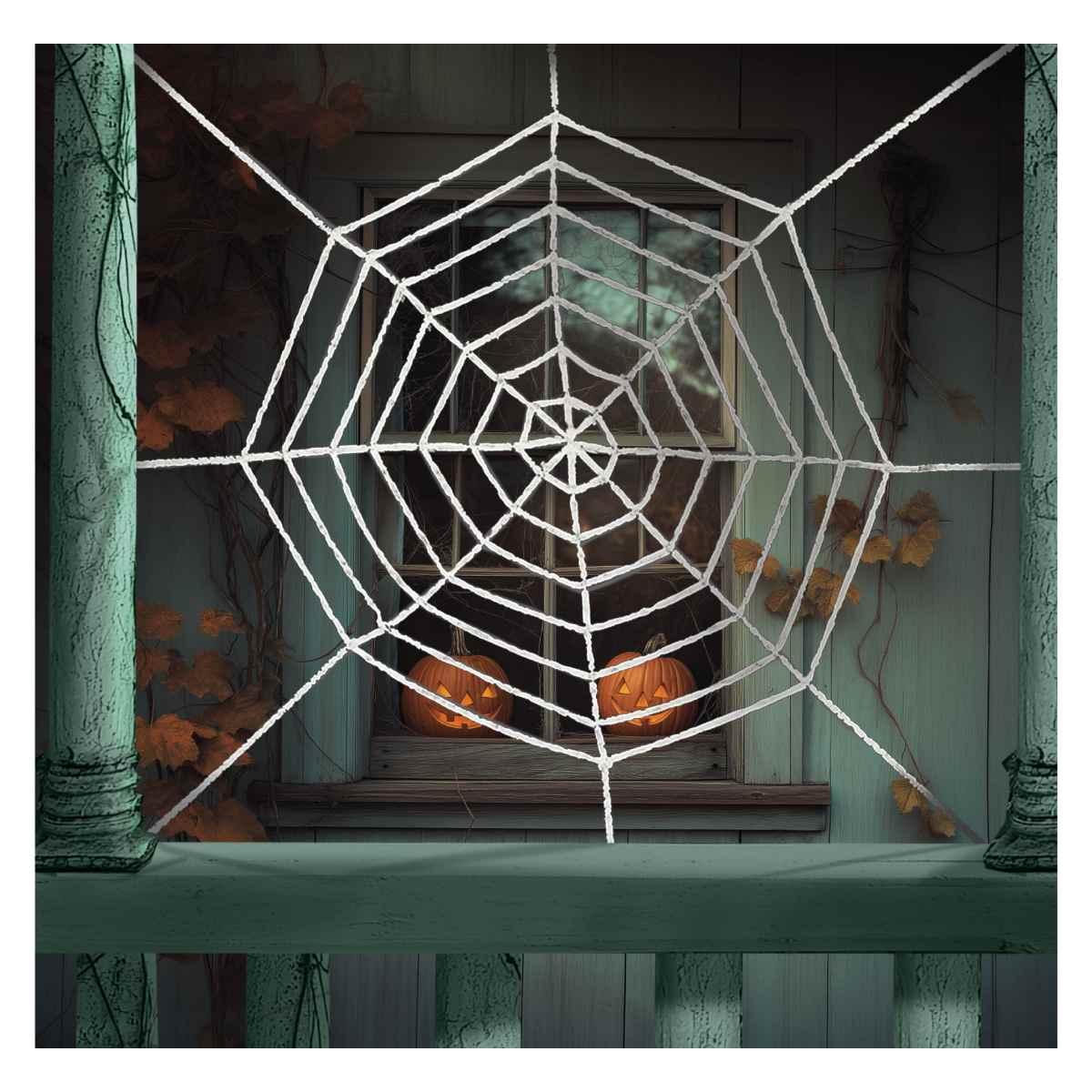 Ragnatela Bianca Poliestere cm.210 |Guirca_006