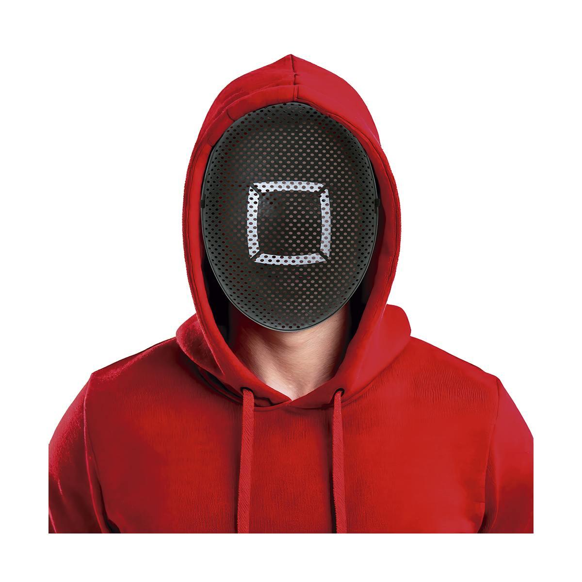 Maschera Viso PVC Squid Game con Quadrato |Guirca_005