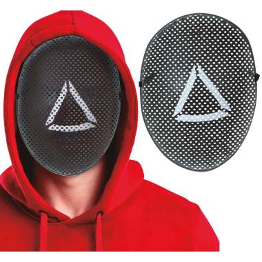 Maschera Viso PVC Squid Game con Trinagolo |Guirca_012