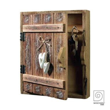 Portachiavi Legno Casetta cm.24x30x5,5 |Mascagni_392