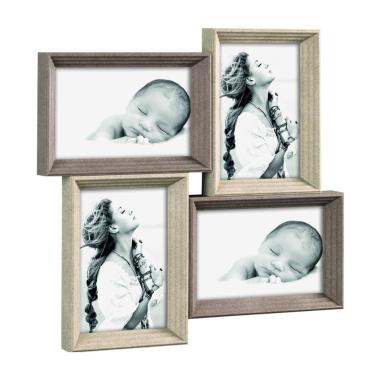 Cornice Multipla 4 Posti Legno cm.32x32 |Mascagni_372