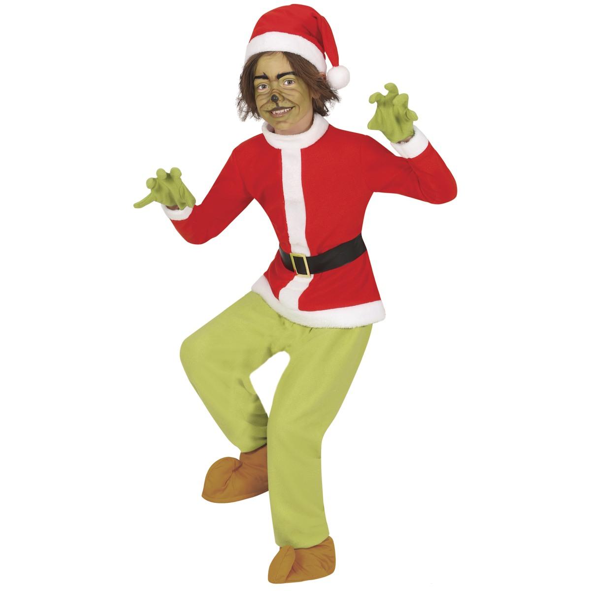 Costume Natalizio Grinch Natale |Bambino_TL_09113