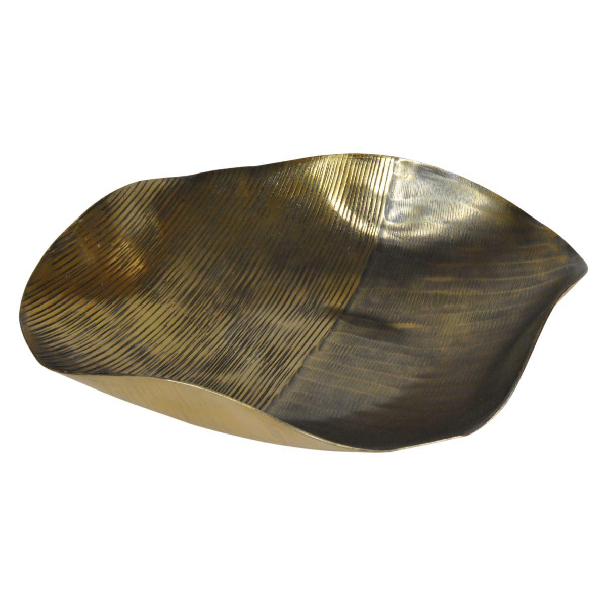 Vassoio Metallo Reel Oro cm.Ã˜32 |Bizzotto_340