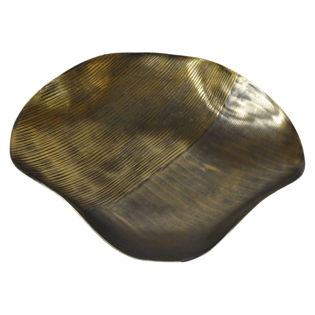 Vassoio Metallo Reel Oro cm.Ã˜32 |Bizzotto_340