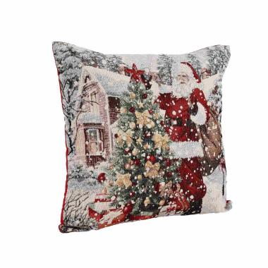 Fodera Cuscino Arredo in Tessuto Natale Winslet cm.45x45 |Bizzotto_145