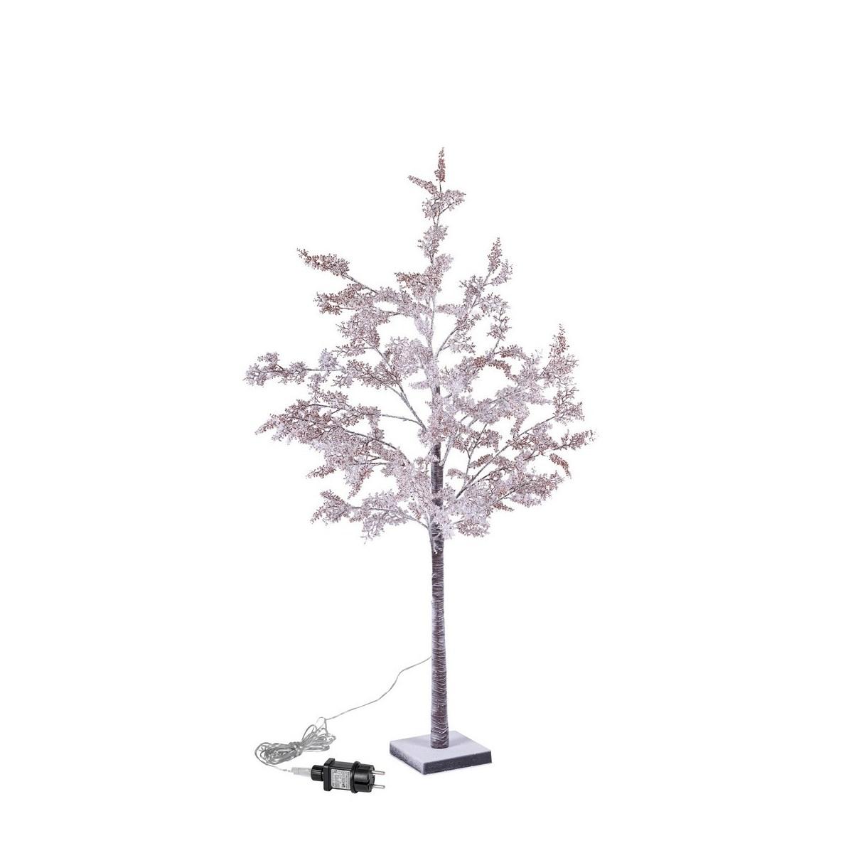 Albero Natale cm.150 Sleek Led 150 Bianco Caldo |Bizzotto_803