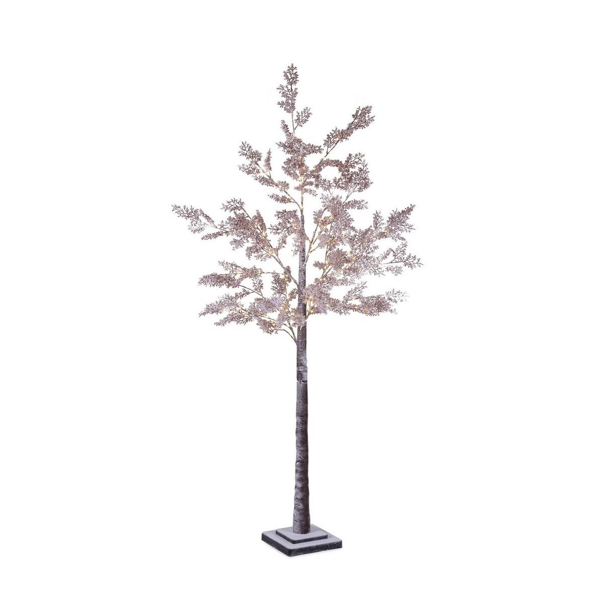 Albero Natale cm.180 Sleek Led 180 Bianco Caldo |Bizzotto_810