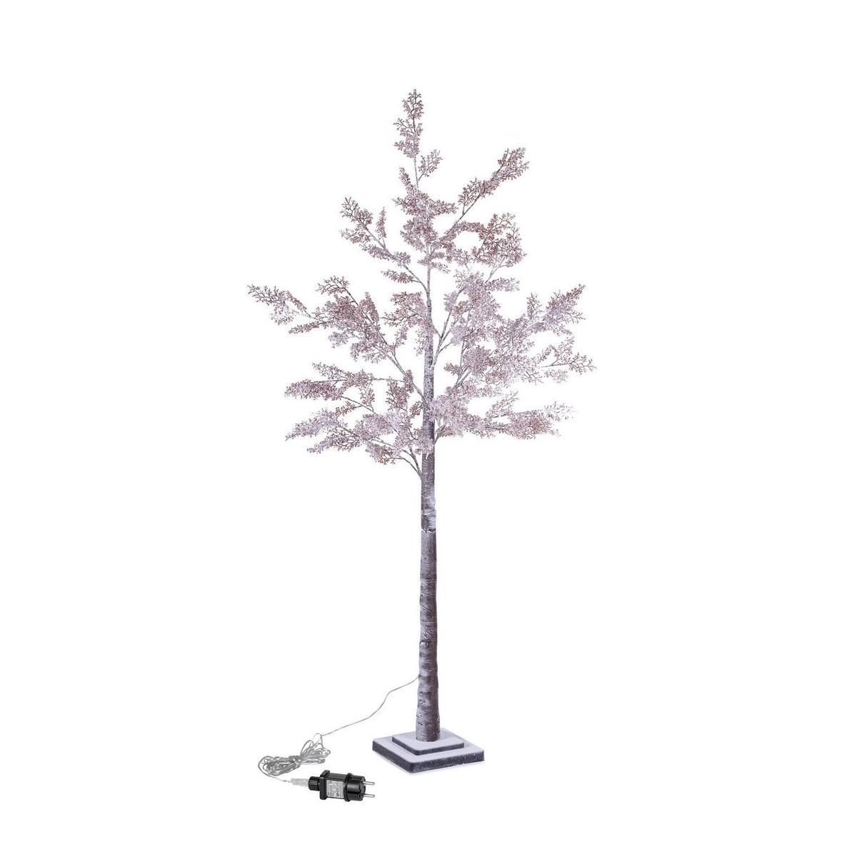 Albero Natale cm.180 Sleek Led 180 Bianco Caldo |Bizzotto_810