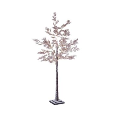 Albero Natale cm.180 Sleek Led 180 Bianco Caldo |Bizzotto_810