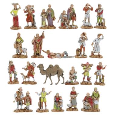 Statua cm.3,5 Pastori Set pz.21 -440 |Moranduzzo