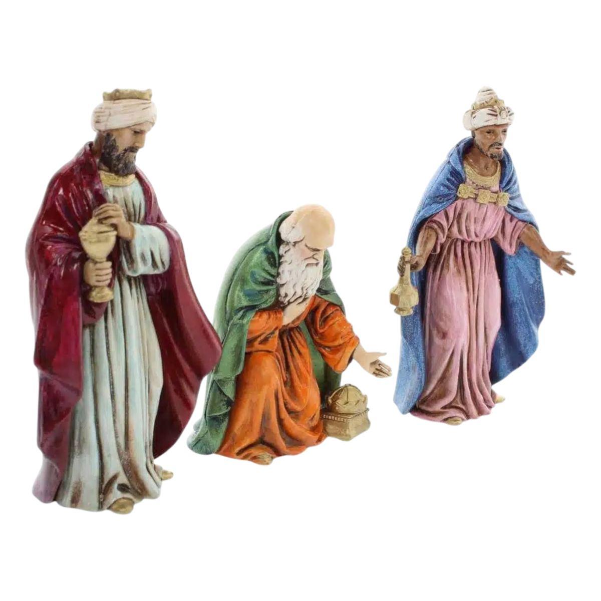 Statue cm.12 Re Magi Set pz.3 |Moranduzzo
