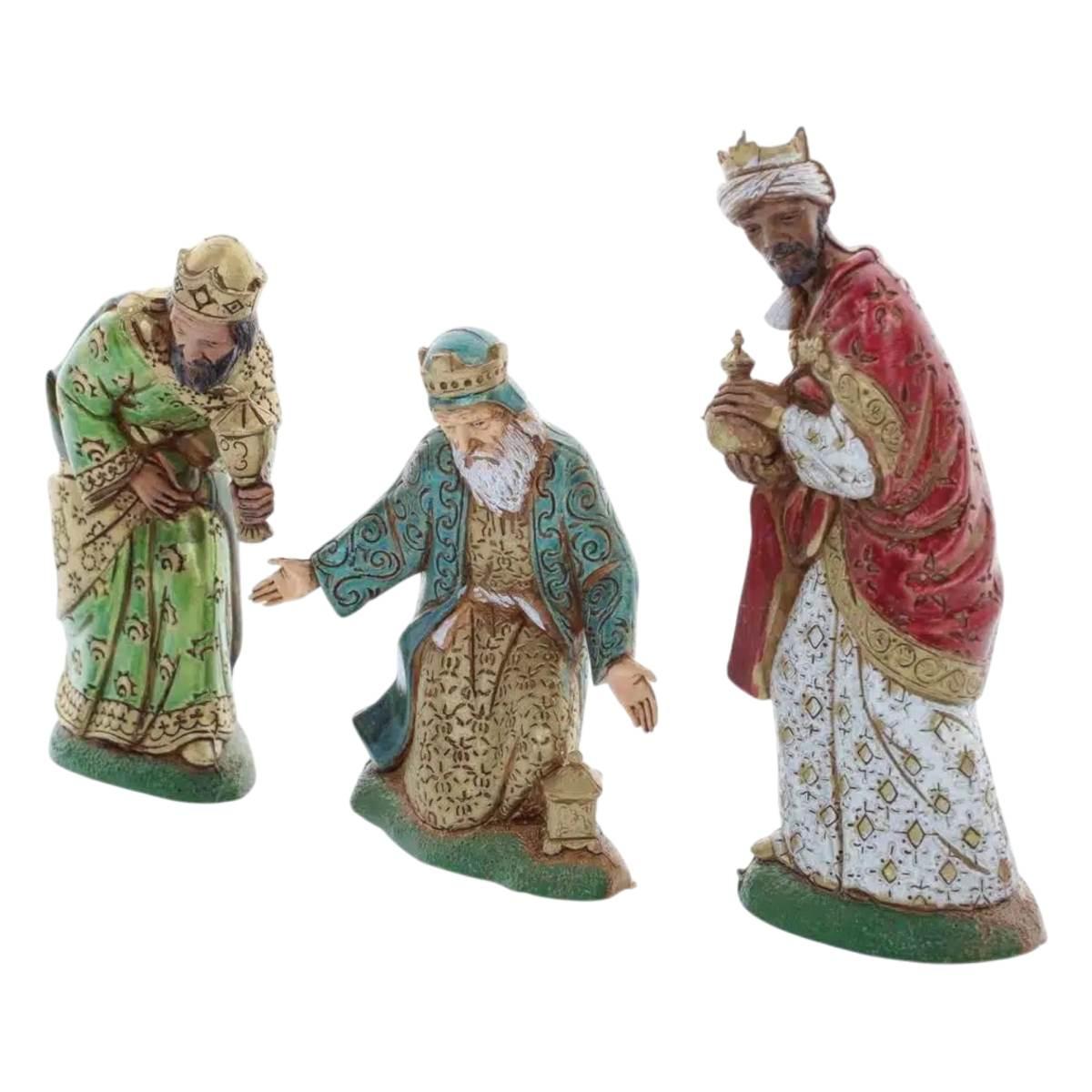 Statue cm.12 Re Magi Set pz.3 |Moranduzzo
