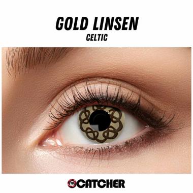 Lenti a Contatto 12 Mesi Gold Celtic Set pz.2