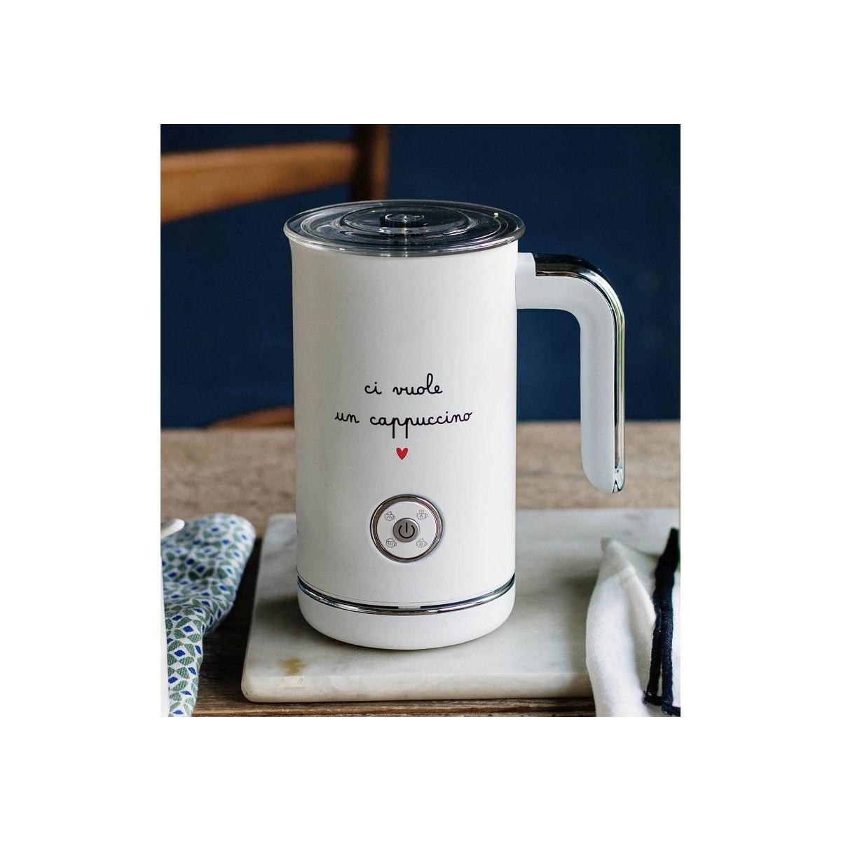 Cappuccinatore Elettrico Bianco Simply Ci Vuole Un Cappuccino |Simply_987