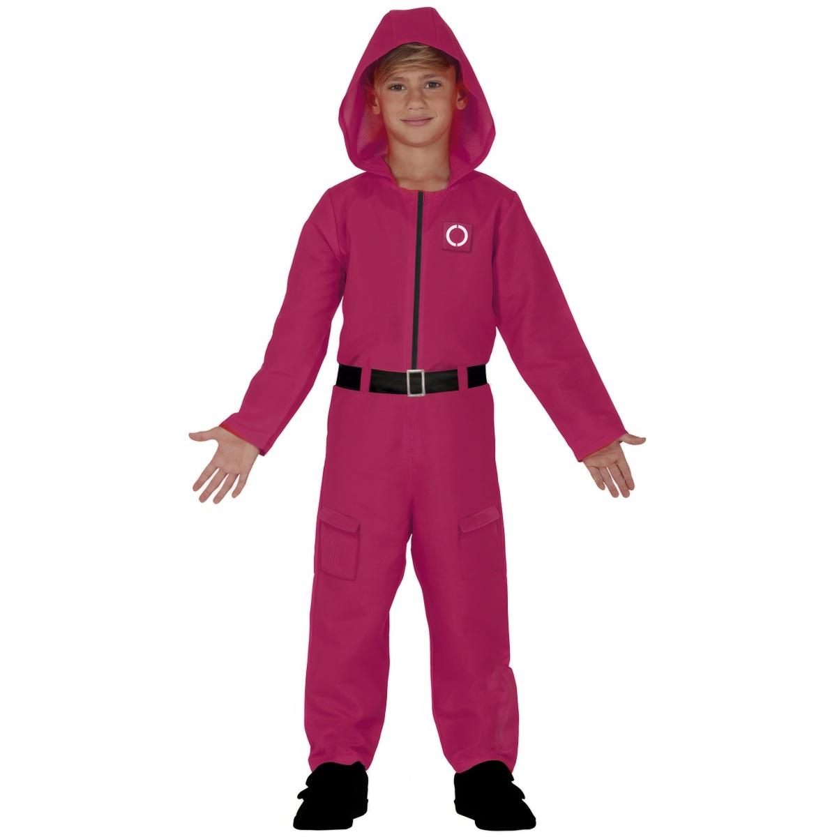 Costume Tuta Rossa Rossa Squid |Bambino _D2_02461