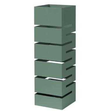 Portaombrelli Metallo Geometrico Verde cm.15x15x49 |Montemaggi_340