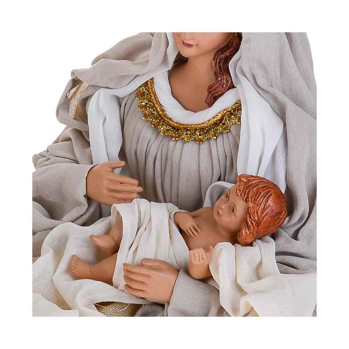 NativitÃ  cm.67 con Abiti Tessuto Set pz.3 |Bianchi Dino_181