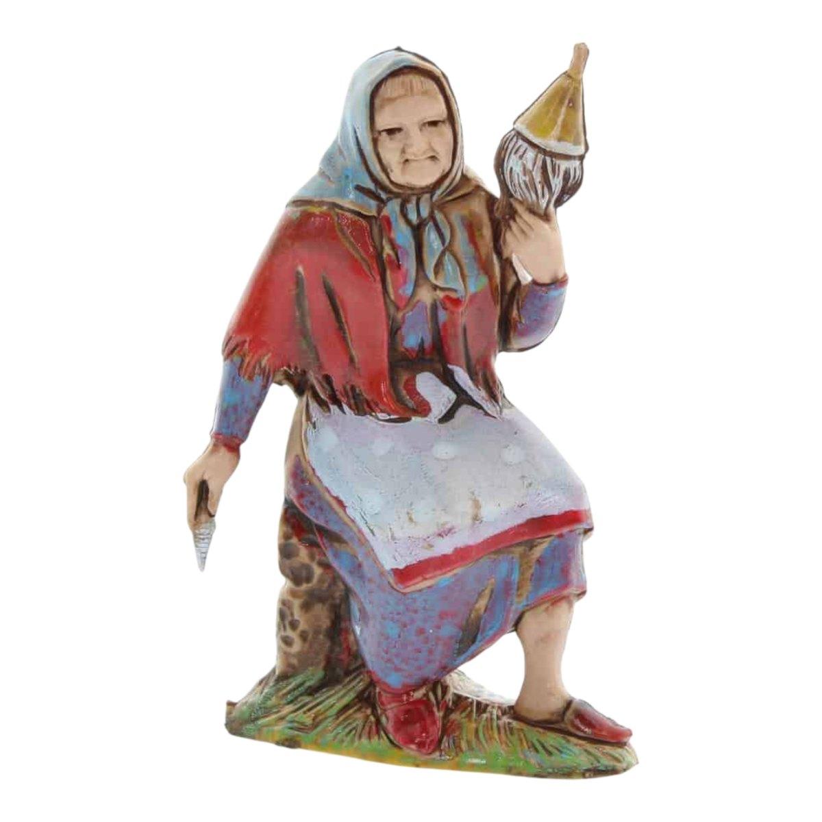 Statua cm.8 Pastori Mestieri Assortiti Set pz.8 |Moranduzzo