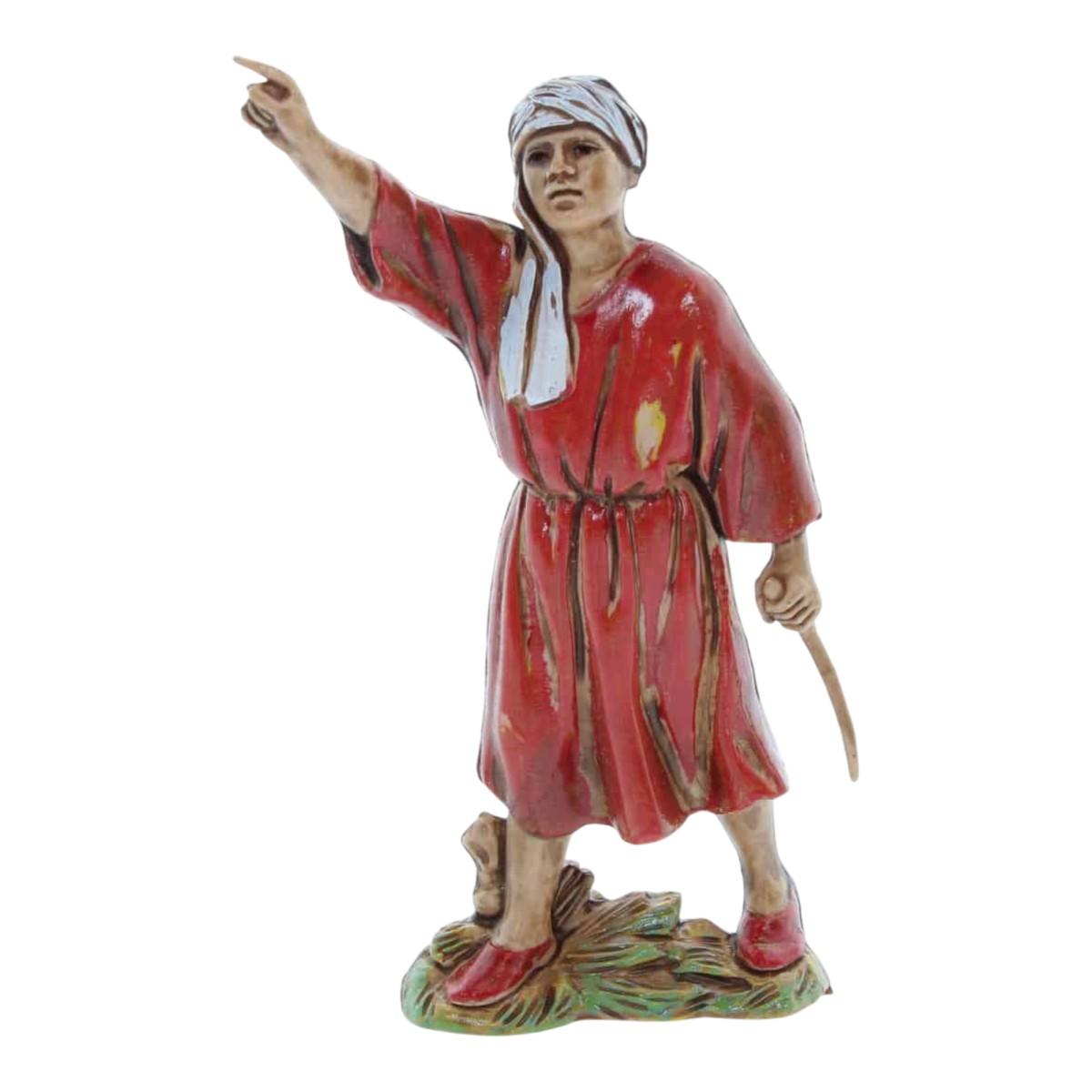 Statua cm.8 Pastori Mestieri Assortiti Set pz.8 |Moranduzzo