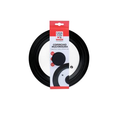 Coperchio Vetro e Silicone C.Conte cm.Ã˜25,5 20 22 24 |_023