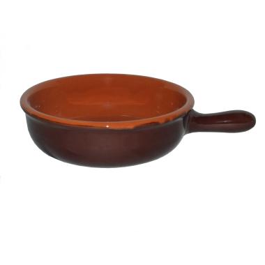 Casseruola Terracotta cm.Ã˜20 Valdelsa con Manico |_106