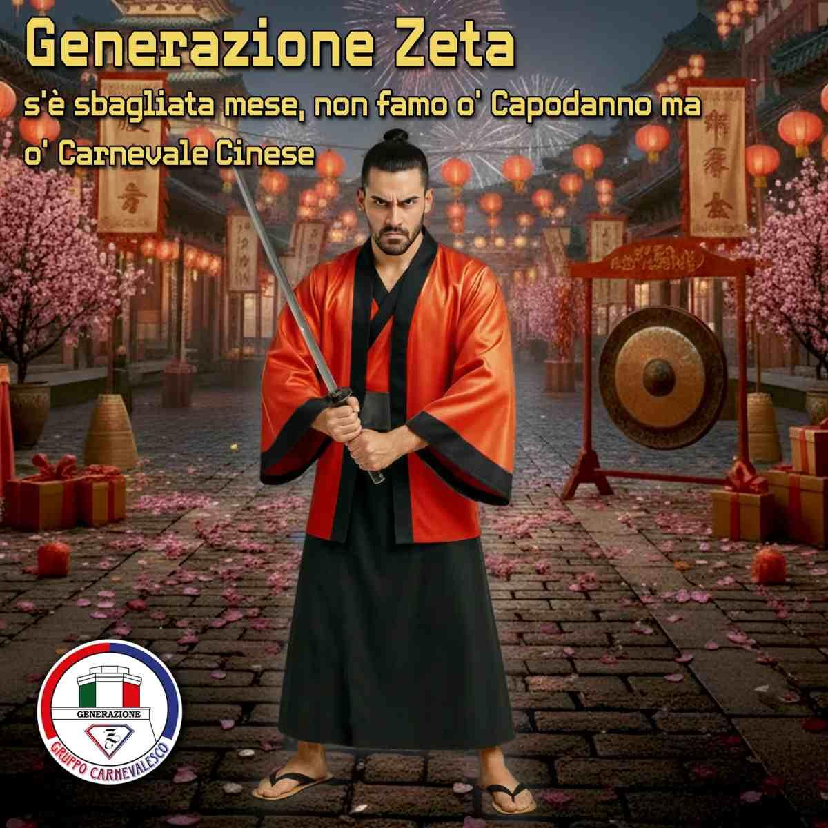 Gruppo Generazione Zeta Iscrizione Uomo 2026