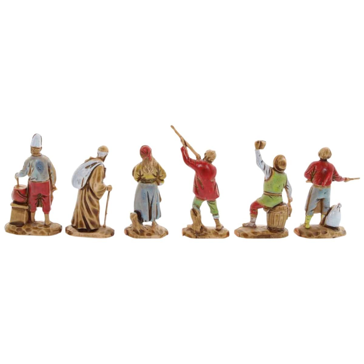 Statue cm.3,5 Soggetti Set pz.6 |Moranduzzo