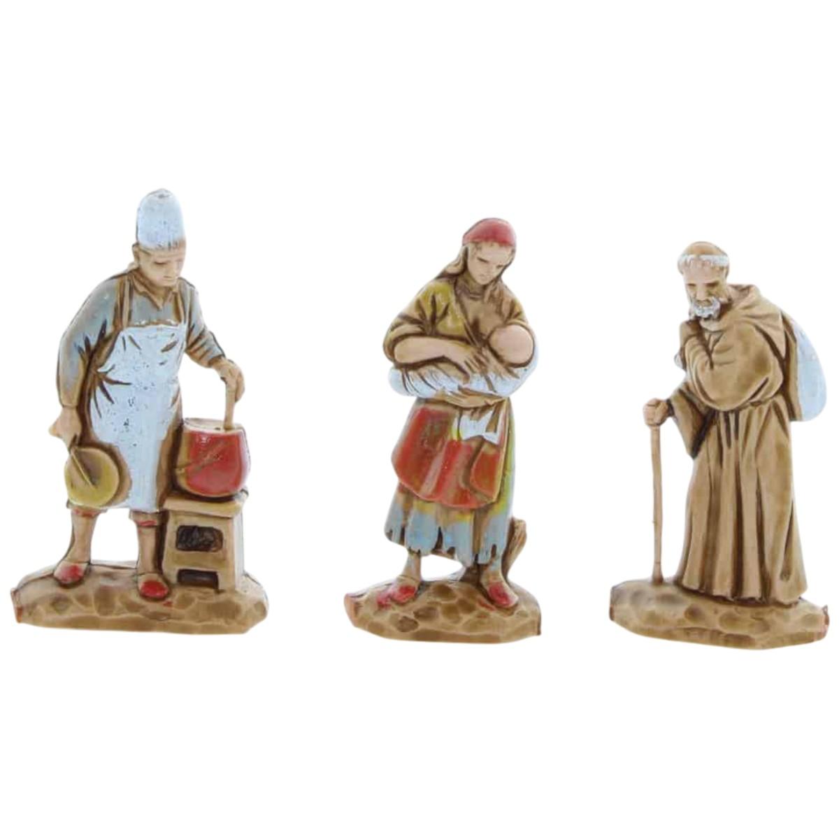 Statue cm.3,5 Soggetti Set pz.6 |Moranduzzo