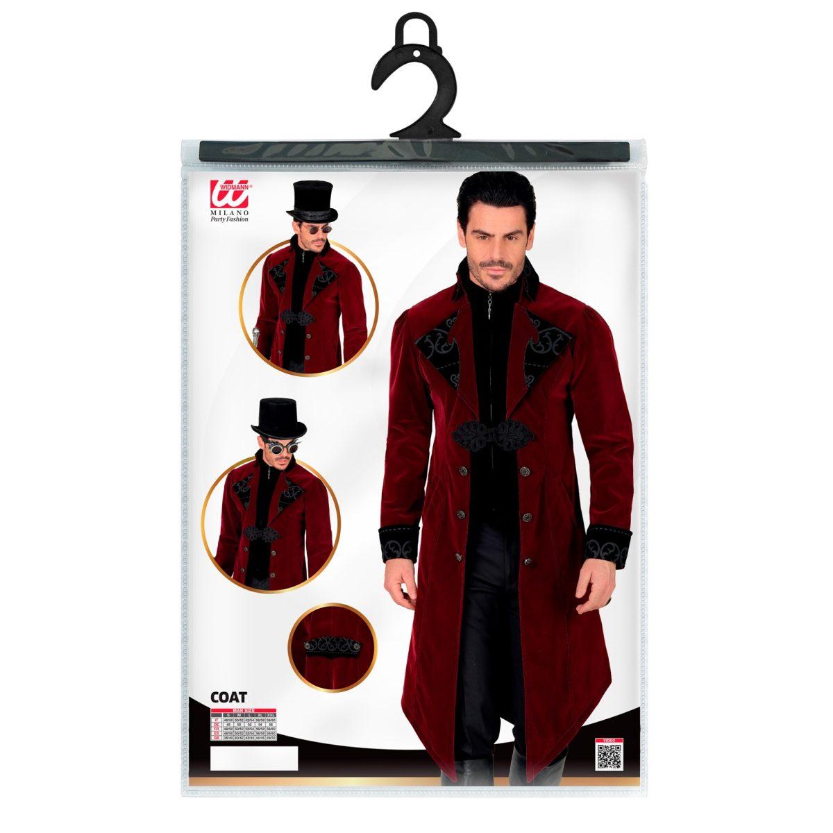 Cappotto Gotico Bordeaux |Uomo_TG_06922